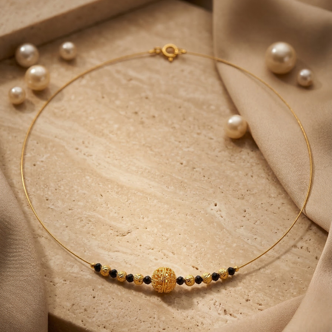 Invisible Mangalsutra Set – Pack of 3RAAYA Invisible Mangalsutra Combo (Pack of 3) | Minimal Daily Wear | Micro Gold | Anti-Tarnish