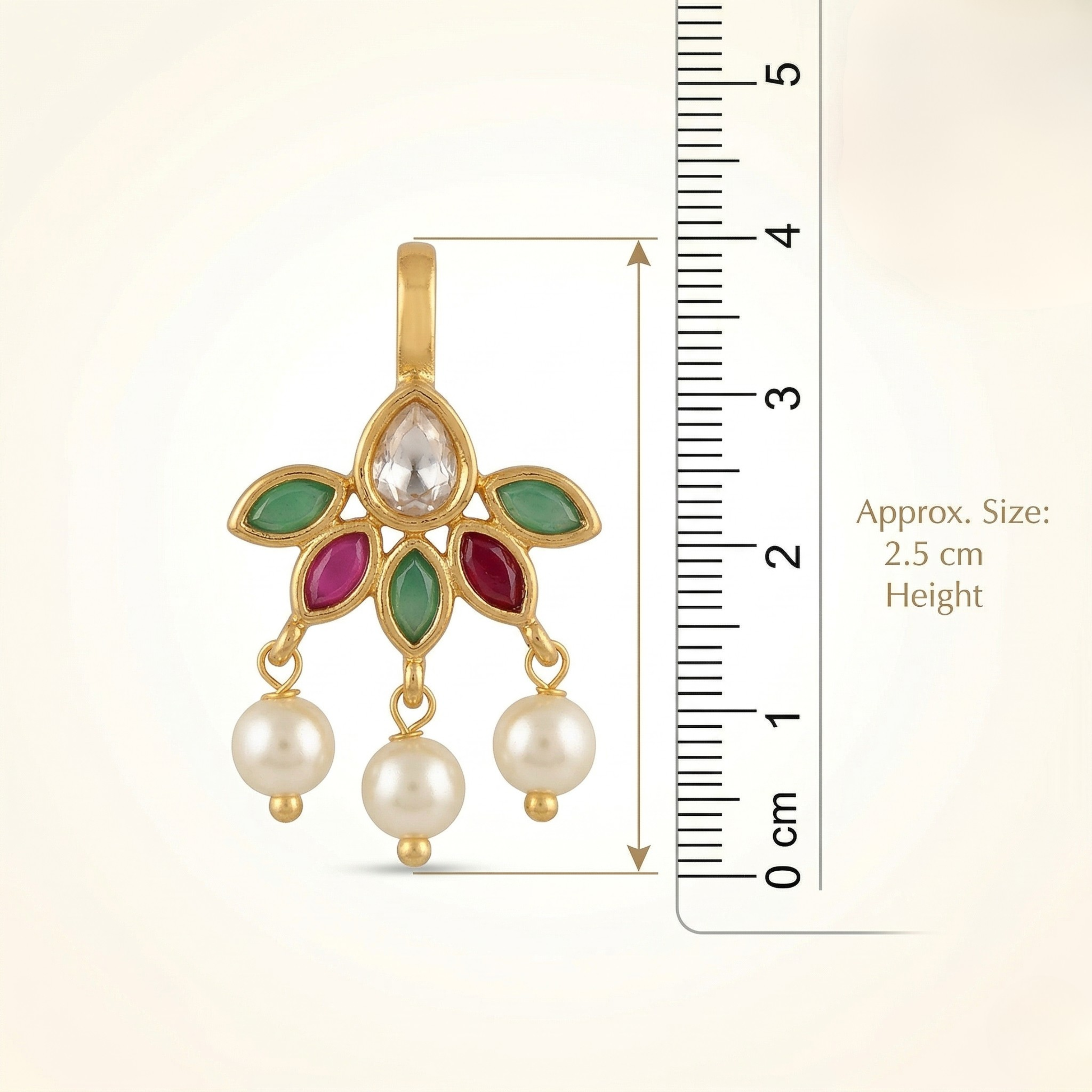 RAAYA Lightweight Bugadi Earrings | Maharashtrian Ear Cuff | Micro Gold | Anti-Tarnish | Victorian