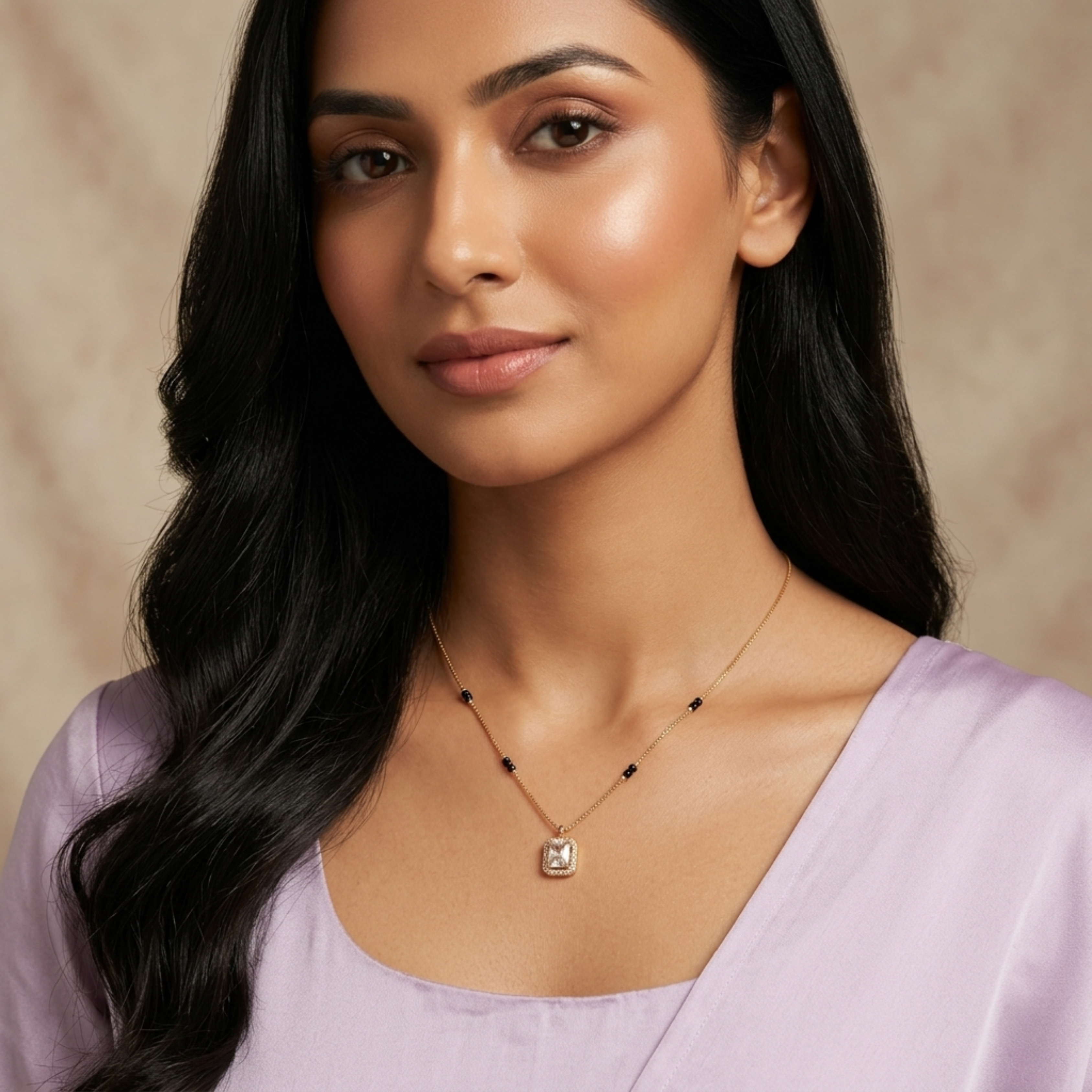 Avani Anti Tarnish Micro Gold Plated Short Mangalsutra