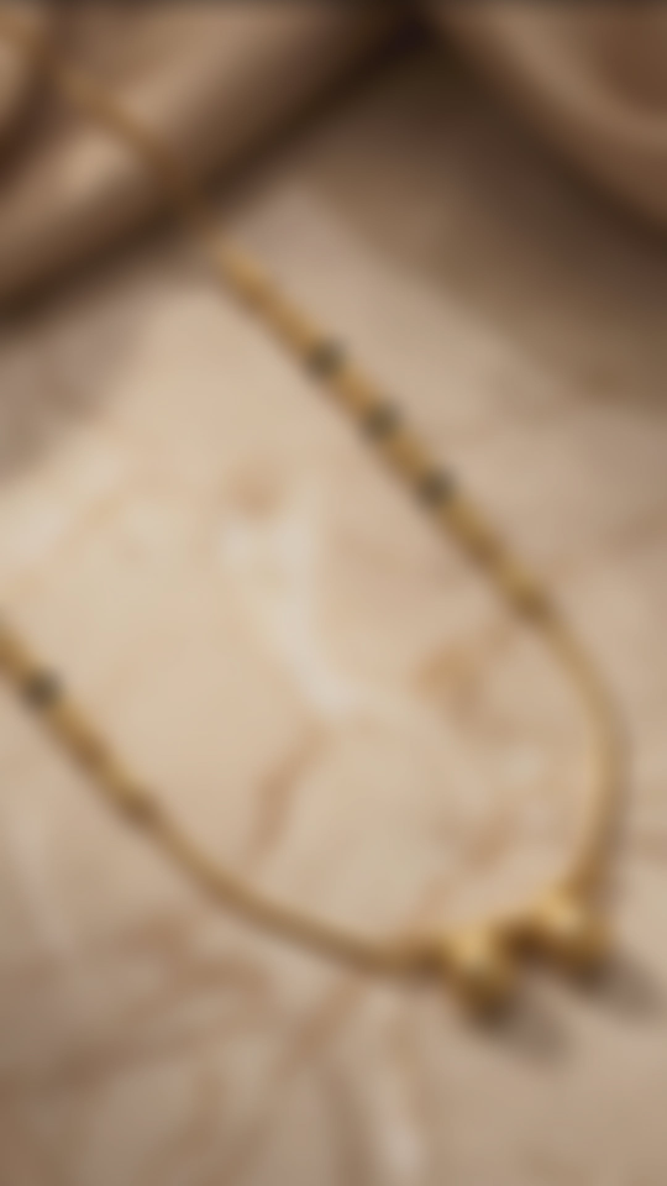 RAAYA Minimal Daily Wear Mangalsutra | Micro Gold | Anti-Tarnish | Black Bead Necklace for Women